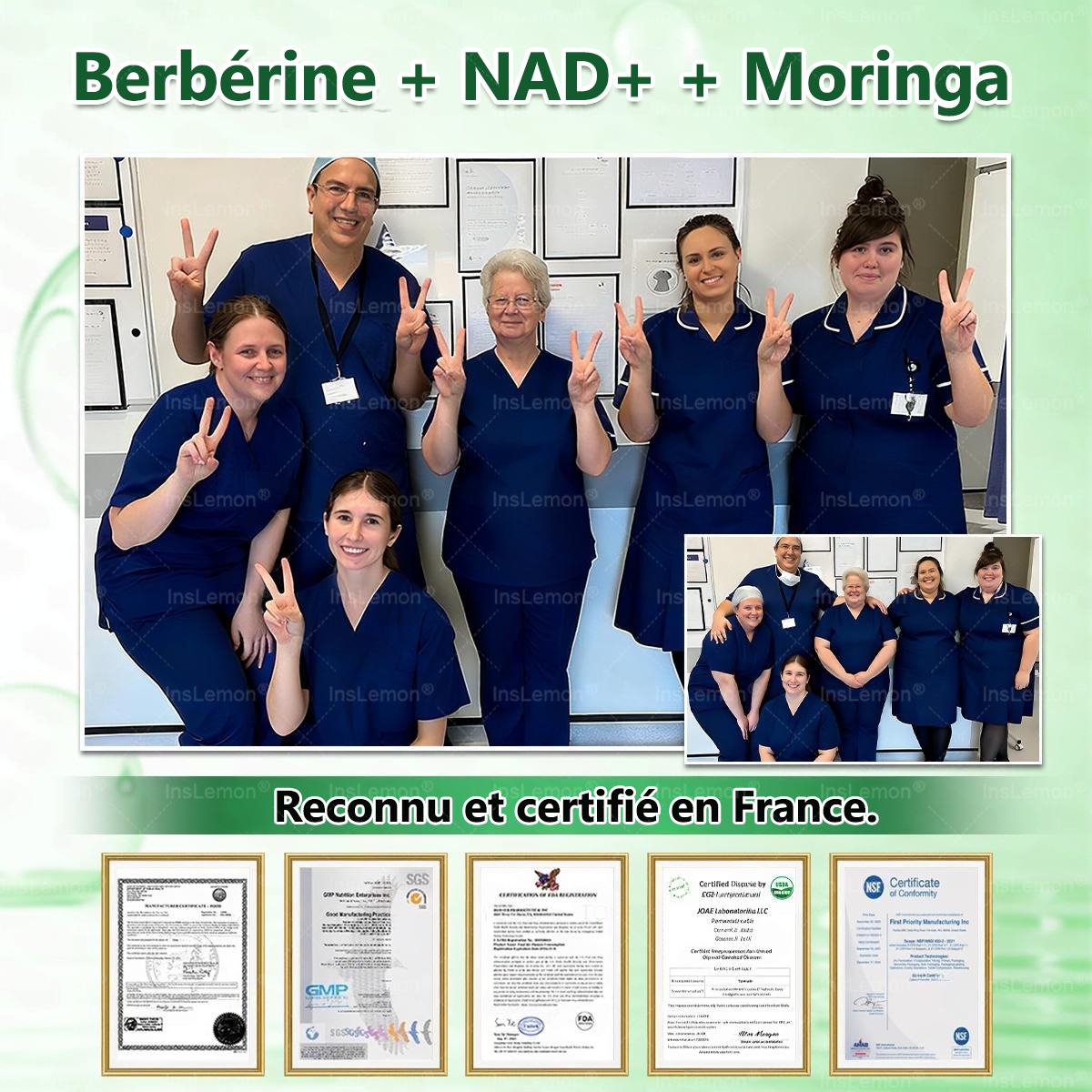 Magasin Officiel |𝐈𝐧𝐬𝐋𝐞𝐦𝐨𝐧® Moringa & Bérbérine 10-en-1 Patch Nanomicro-aiguilles Avancé👩🏻🌸 (Une application quotidienne, résultats visibles en 7 jours) 🌱 Obésité, Diabète, Apnée du sommeil, Problèmes articulaires🚚