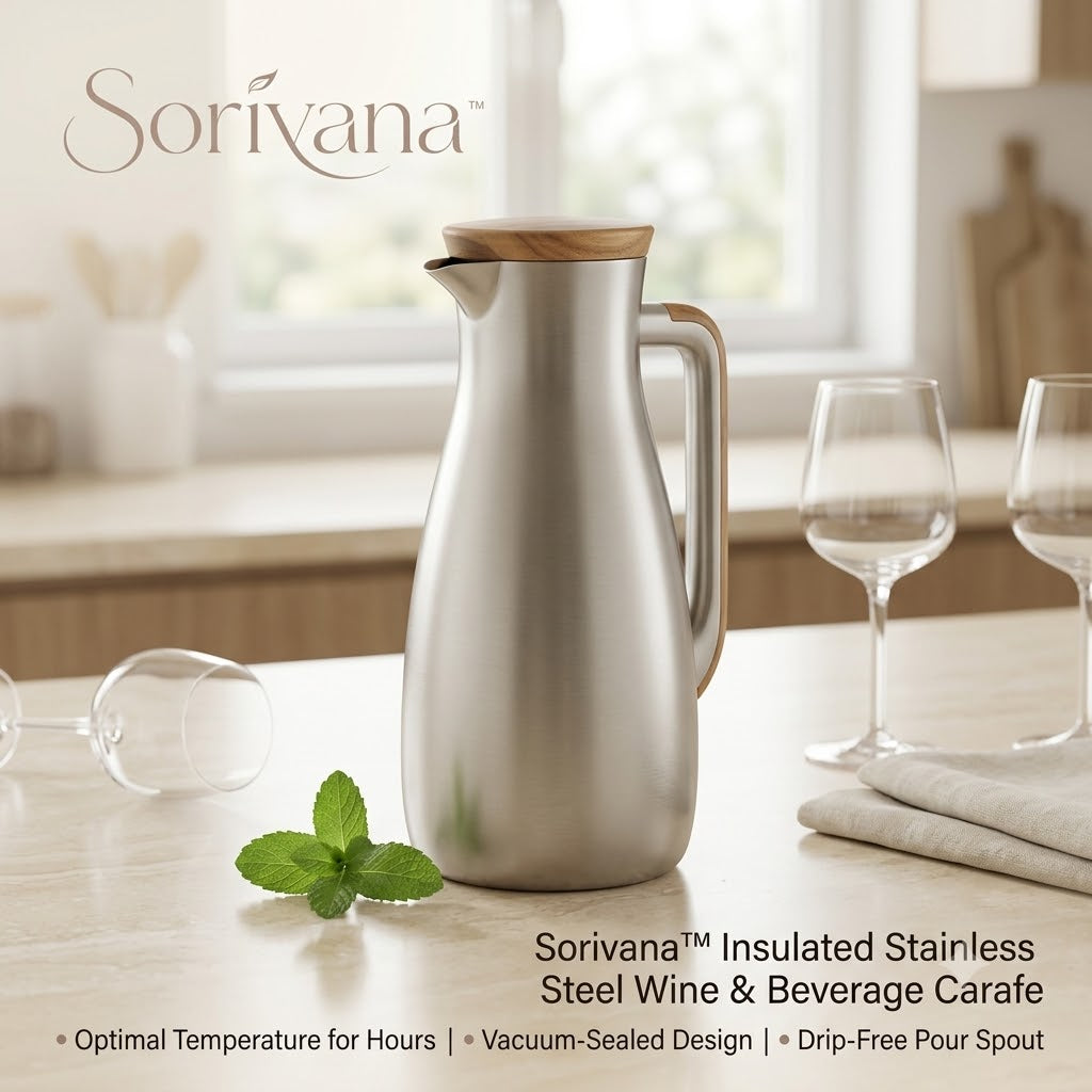 𝑺𝒐𝒓𝒊𝒗𝒂𝒏𝒂™Minimalist Stainless Steel Tea Infuser Wand